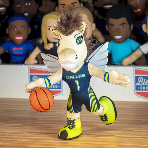Figura De Peluche Bleacher Creatures Dallas Wings Lightning