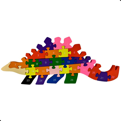 Quebra-cabeça Didático Elefante Números Toy Mix