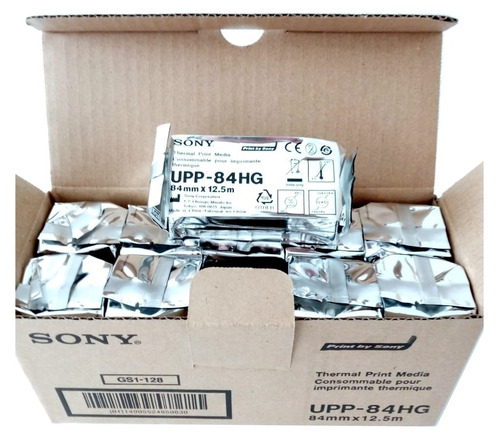 Papel Térmico Sony Upp-84hg Alto Brillo