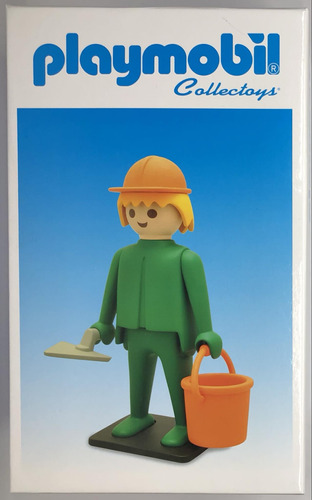 Playmobil Obrero Constructor Collectoys Escultura Pop  Rtrmx