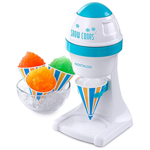 Máquina Hacer Cono De Nieve Y Hielo Raspado Eléctrico...