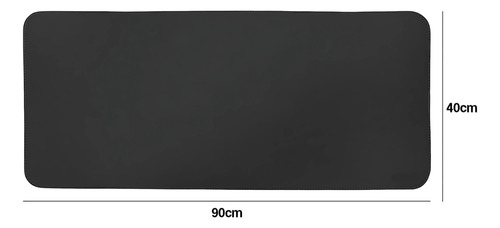 MousePad Destaque Zero Um 90x40 tapete mesa computador notebook cor preto