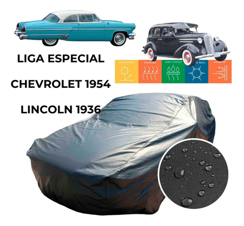 Fundas Chevrolet 1954/ Lincoln 1936 Me Afelpadas