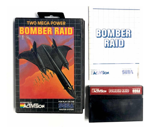 Bomber Raid - Juego Original Sega Master System Ntsc Cib