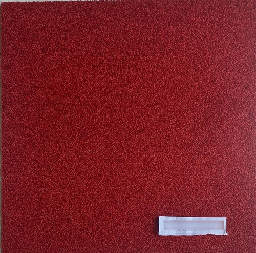 Carpete Em Placa Milliken 10mm - Venda Por M2 Bordô