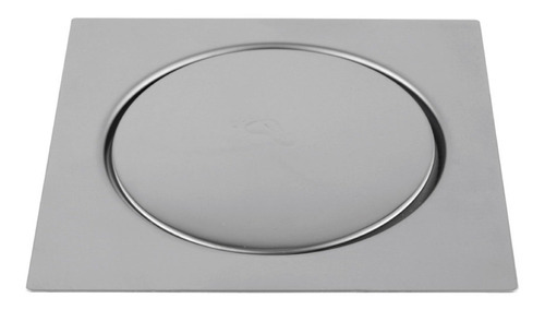 Grelha Ralo Click Aço Inox 10x10 Leão Metais Anti-cheiro