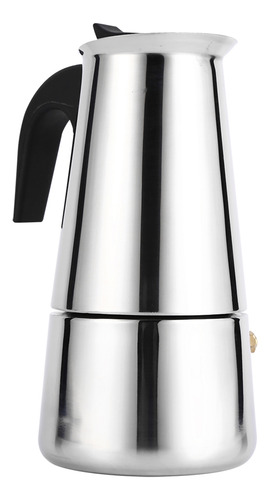 Cafetera Uk Plug Moka De Acero Inoxidable