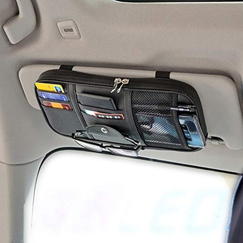 Imagen 1 de 5 de Kartisen Organizador De Visera Solar Para Automovil, Organi