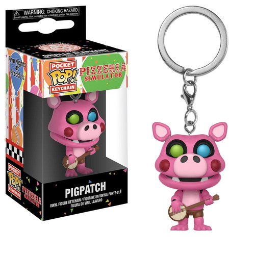 Funko Pop Pocket Llavero Five Nights Pizza Sim Pigpatch 