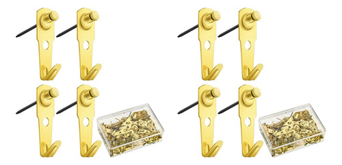 120 Pcs 30 Pound Picture Hangers With P Hooks