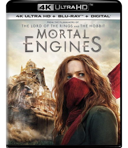 4K Ultra Hd + BLu-ray Mortal Engines / Maquinas Mortales