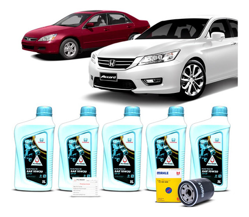 Troca Oleo Pro Honda 10w30 Com Filtro Honda Accord 2.4 16v