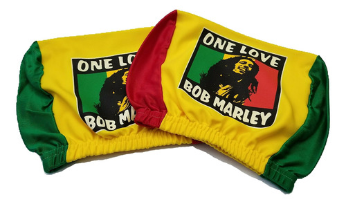 Funda Para Reposacabeza Bob Marley Diseño One Love