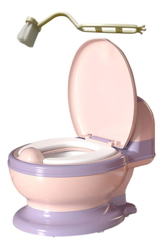 A Orinal Para Bebé, Aro Asiento Pvc Rosa