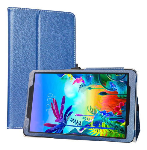 Liushan Compatible Con LG G Pad 5 Funda, Funda Piel Delgada