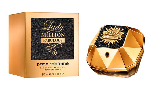 Perfume Paco Rabanne lady Million Fabulous 80ml Original