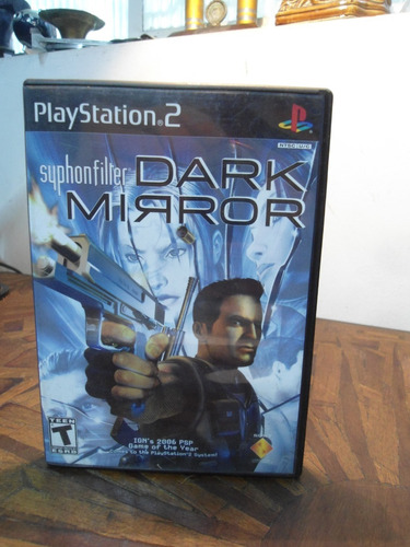 Jogo Para Playstation 2 - Syphonfilter Dark Mirror -original