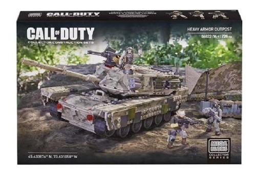 Mega Bloks Call Of Duty Heavy Armor Outpost Nuevo Sellado