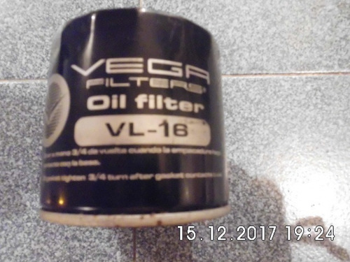 Filtro De Aceite Vega Vl-16 Para Grand Cherokee 06-10