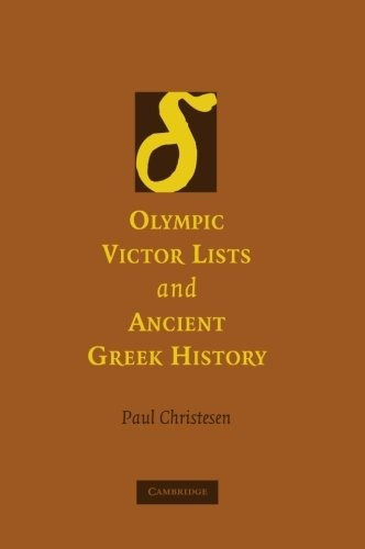 Olympic Victor Lists And Ancient Greek History