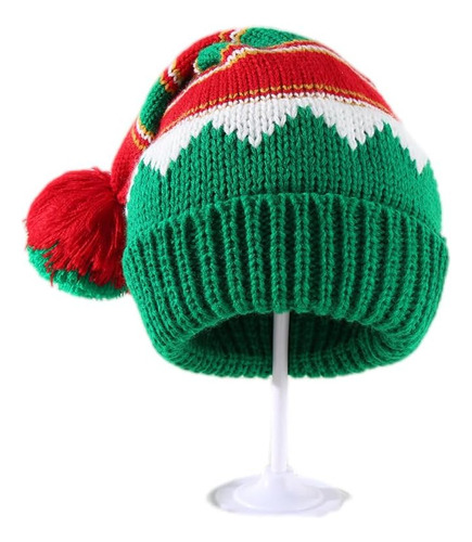 Gorro De Punto De Elfo Navideno, Gorro De Navidad, Gorro