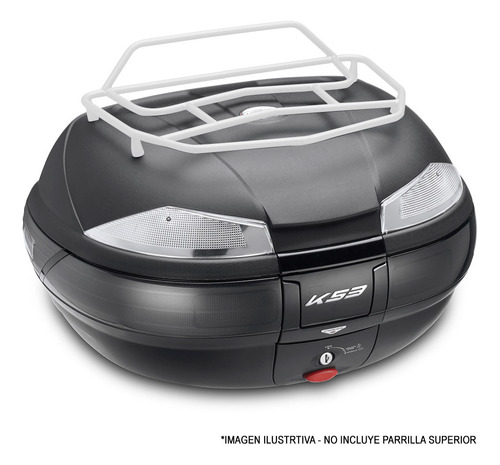 Baul Top Case 53 Porta 2 Cascos Lts Bmw F 800 Gs Kappa
