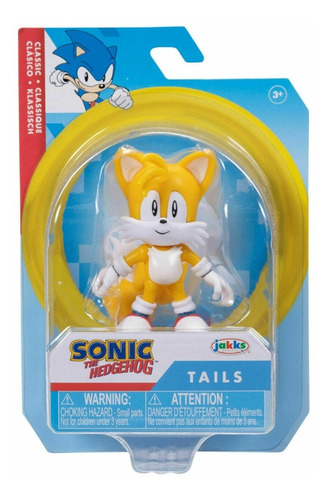 Figura Articulada De Tails - Sonic The Hedgehog Jakks