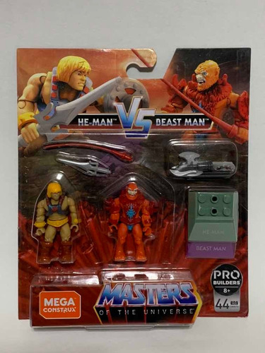 He-man Vs Beast Man - Masters Of The Universe Mega Construx
