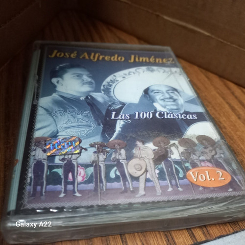 Cassette Jose Alfredo Jimenez*las 100 Clasicas*nuevo Sellado (Usado)