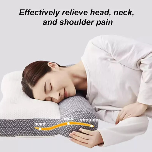 Almohada Ortopédica De Apoyo Para El Cuello Para Un Sueño Pr