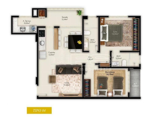 Imagem 8 de 9 de Residencial Petrus - 2 Dormitorios - Itapema - 3079