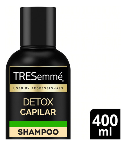 Shampoo Detox Capilar Cabelos Nutridos 400ml Tresemmé