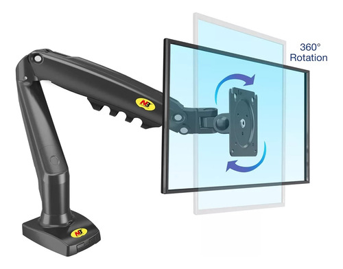 Soporte Monitor Neumático Escritorio Base Xl 17 32 Pulgadas