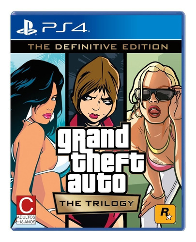 Grand Theft Auto: The Trilogy Definitive Edition Ps4 Físico