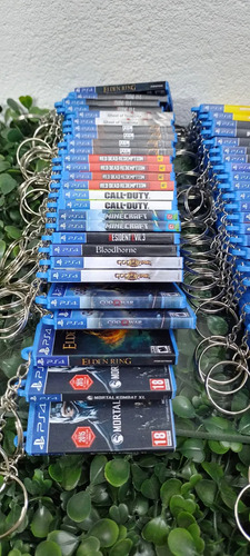 Llaveros De Ps4 X50 Unidades Azul