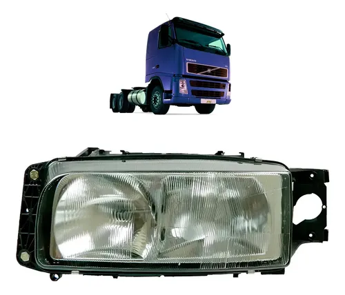 Farol Esquerdo Fv148le Volvo Vm 2003 A 2005 Orgus | MercadoLivre