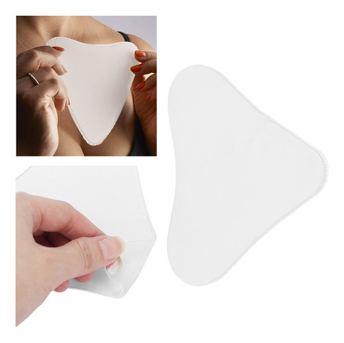Zy Parche Antiarrugas De Silicona Para Pecho Transparente