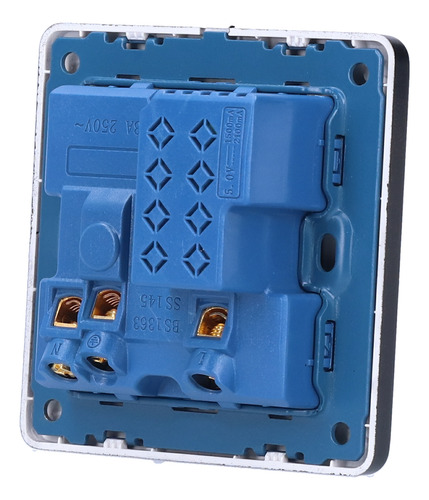 Enchufe De Pared Multifuncional Con 2 Puertos Usb