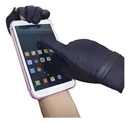 Dahlia - Guantes Para Pantalla Táctil Con Forro Polar Para H