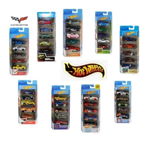 Hot Wheels Vehiculos Originales 10 Carritos Varios Surtido