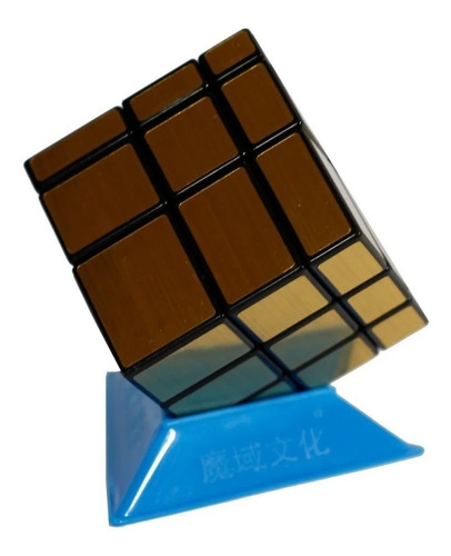 Cubo Rubik Qiyi Mirror 3x3 Dorado