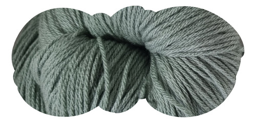 Lana Cashmilon Mia 4/7 X 3 Madejas De 150gr, Color Eucalipto