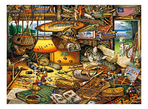Buffalo Games - Charles Wysocki - Max En Los Adirondacks - R