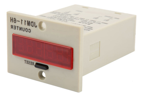 Exibir Contador Eletrônico Jdm11-6h 6 Dígitos Dc 24v
