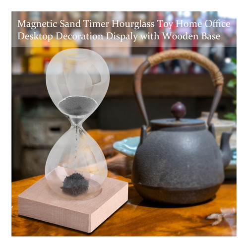 Reloj De Arena Magnético Sand Timer, Juguete, Escritorio Par