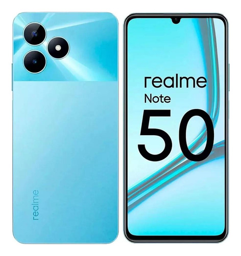 Realme Note 50 Dual SIM 128 GB Preto 4 GB RAM - Excelente (Recondicionado)