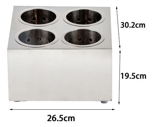 Organizador De Cubiertos Y Utensilios De Cocina 4 Rejillas