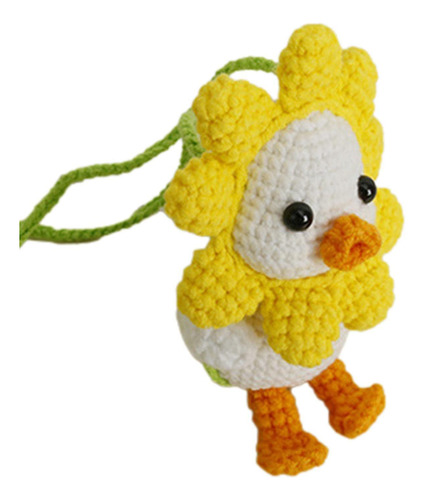 Crochet Duck, Crochet Swing Duck Car Decoration, Knitted