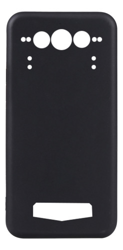 Capa De Telefone Tpu Preta Para Doogee V Max