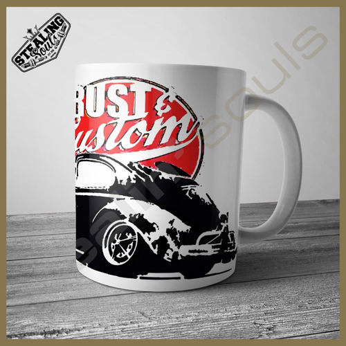 Taza Fierrera - Volkswagen #0646 | Gti / Kombi / Beetle / Vw